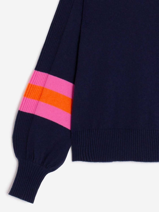 Vilagallo - Women's Balloon Sleeve Sweater