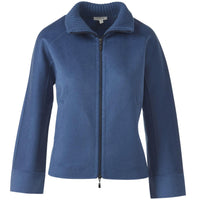 Kinross - Women's Knit Trim Zip Coat