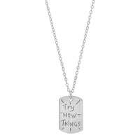 Jessica Elliot - Women's Vermeil "Resolutions we can all keep" Dogtags Max Necklace