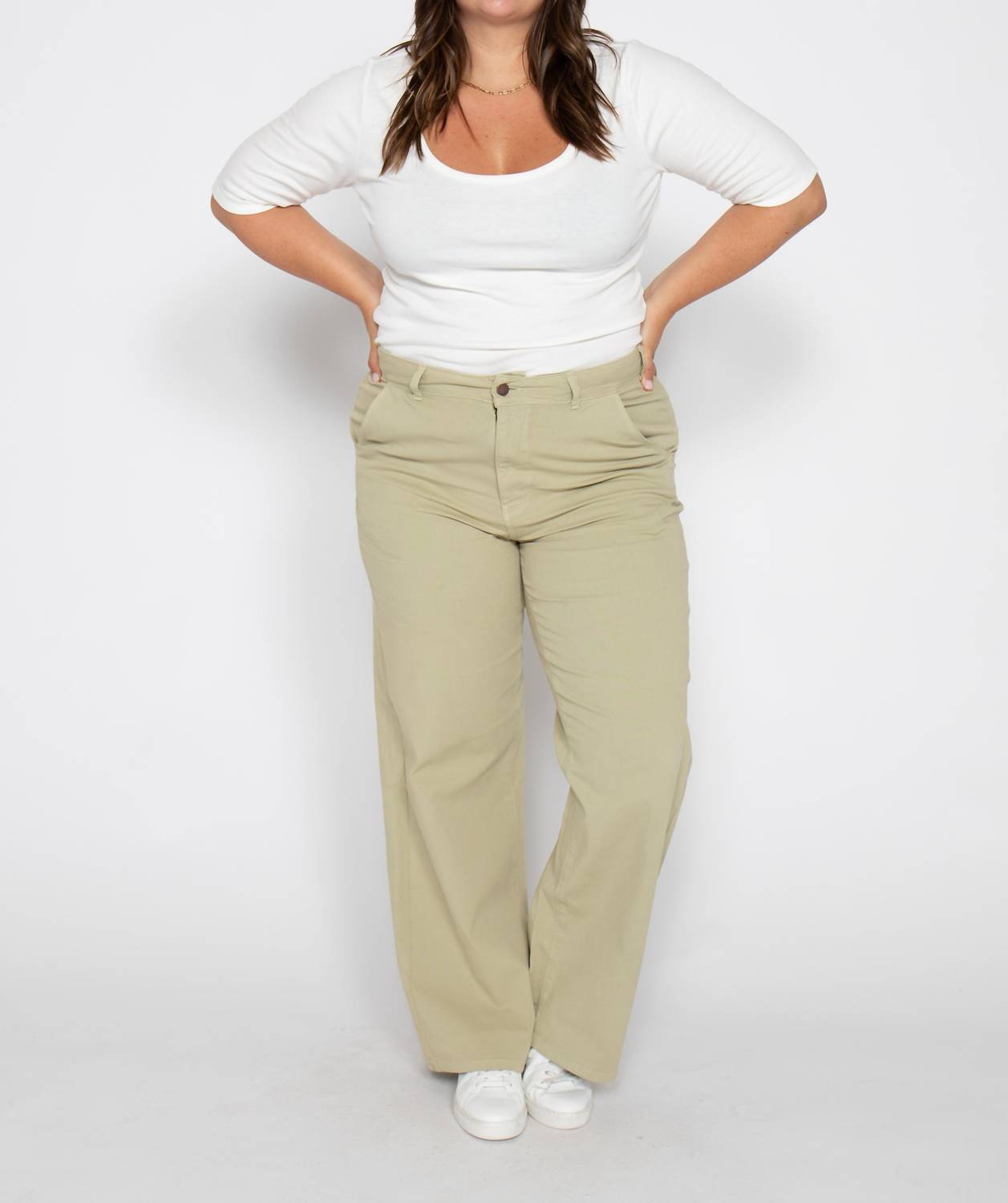 Oliver Logan - Flora Stretch High Rise Trousers