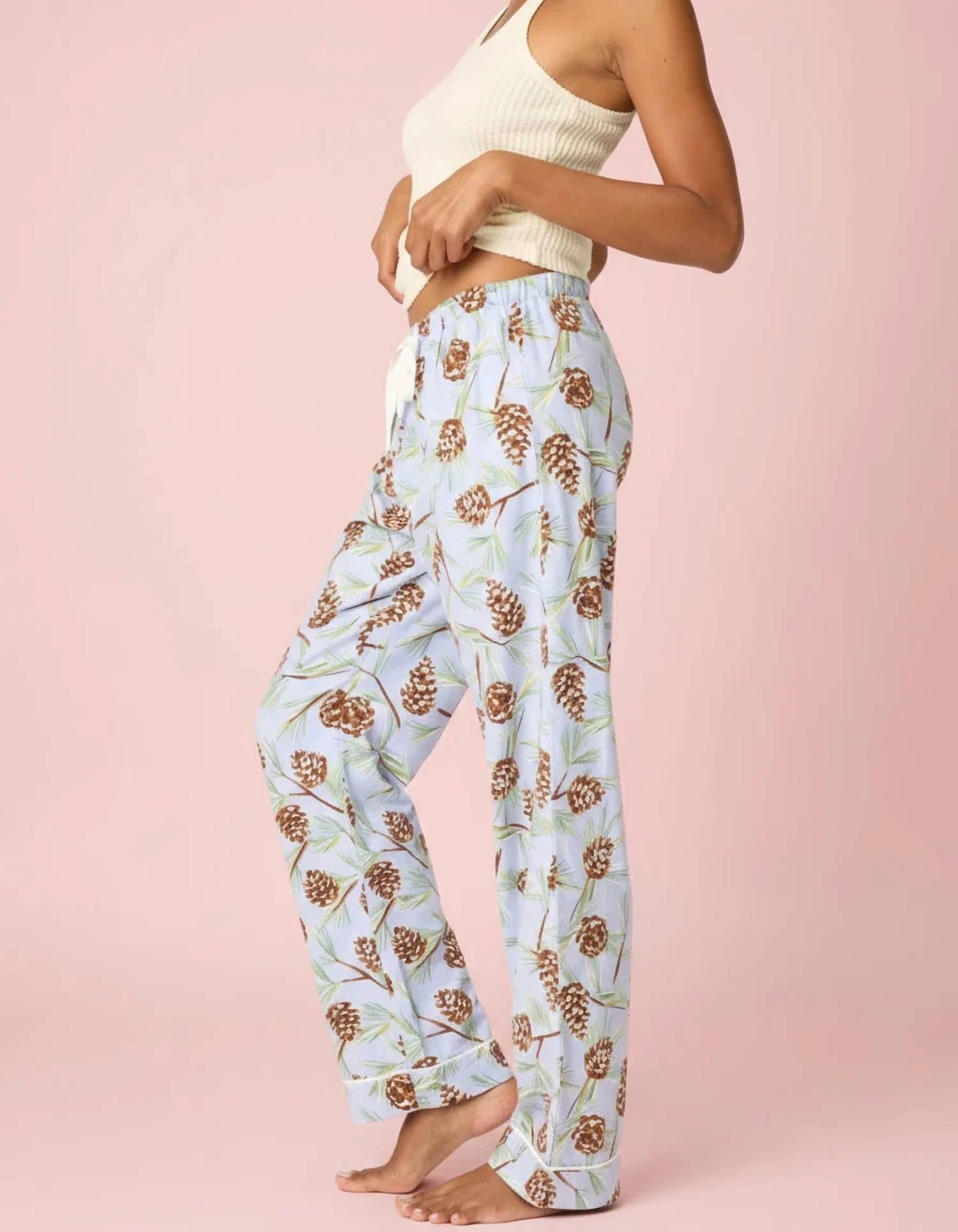 Pj Salvage - Pinecone Flannel Pants
