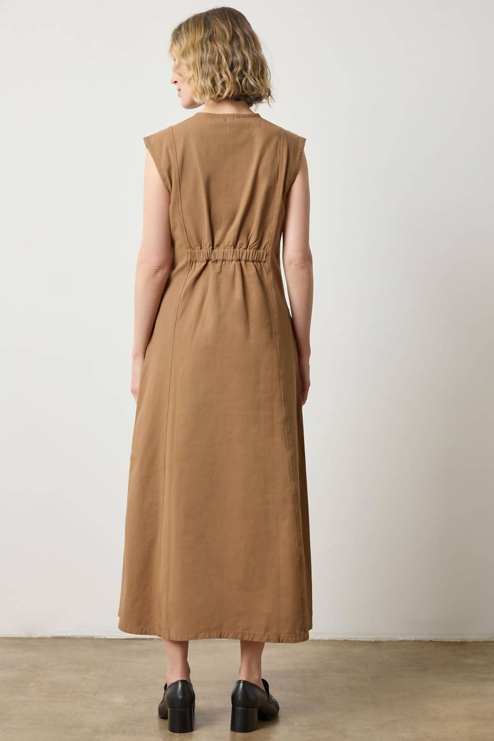 Lilla P - Twill Princess Seam Maxi Dress