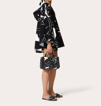 Valentino - Women's Panther Terry Cotton Cape