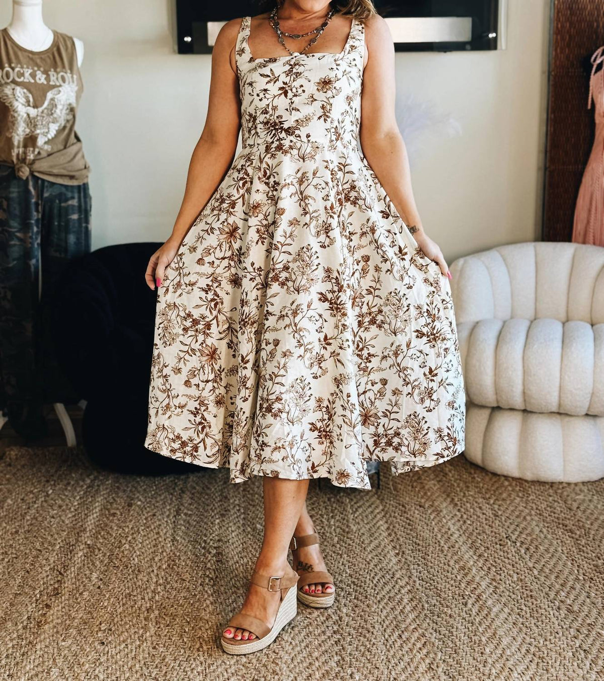 Blush & Day - Soft Bloom Slip Dress