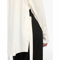 Another Tomorrow - Bias Button Side Shirt