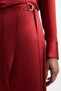 Vince - Draped D-ring Wrap Skirt