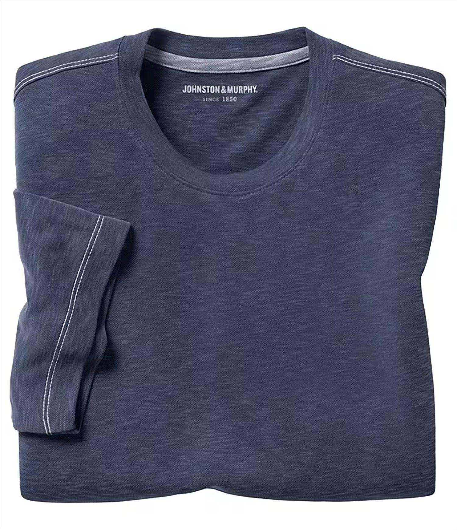 Johnston & Murphy - Vintage Slub Crewneck Tee