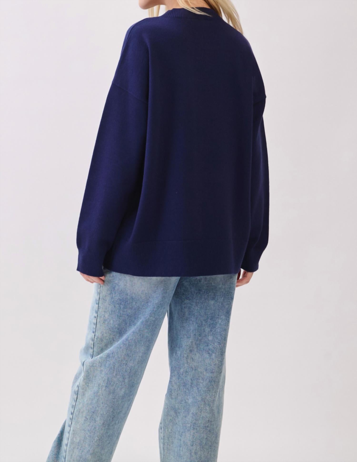 Sewn And Seen - Cowboy Boot Knit Sweater