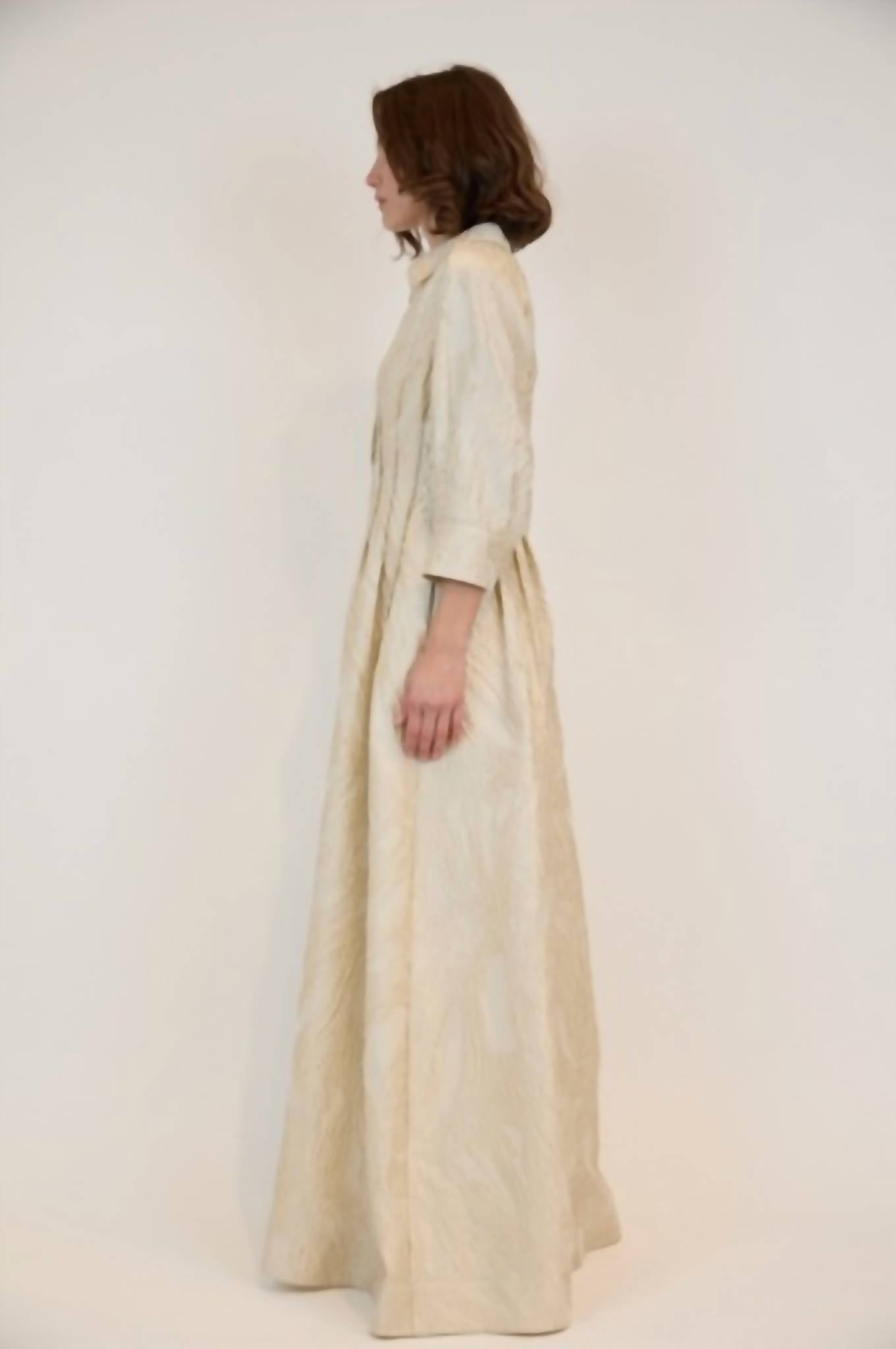 Simkhai - Courtney Long Sleeve Belted Gown