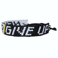 ArtiKen Unisex Never Give Up Bracelet in white gold - women's jewelry - alternate view