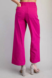 Ee:Some - Payton Soft Washed Wide Leg Pants
