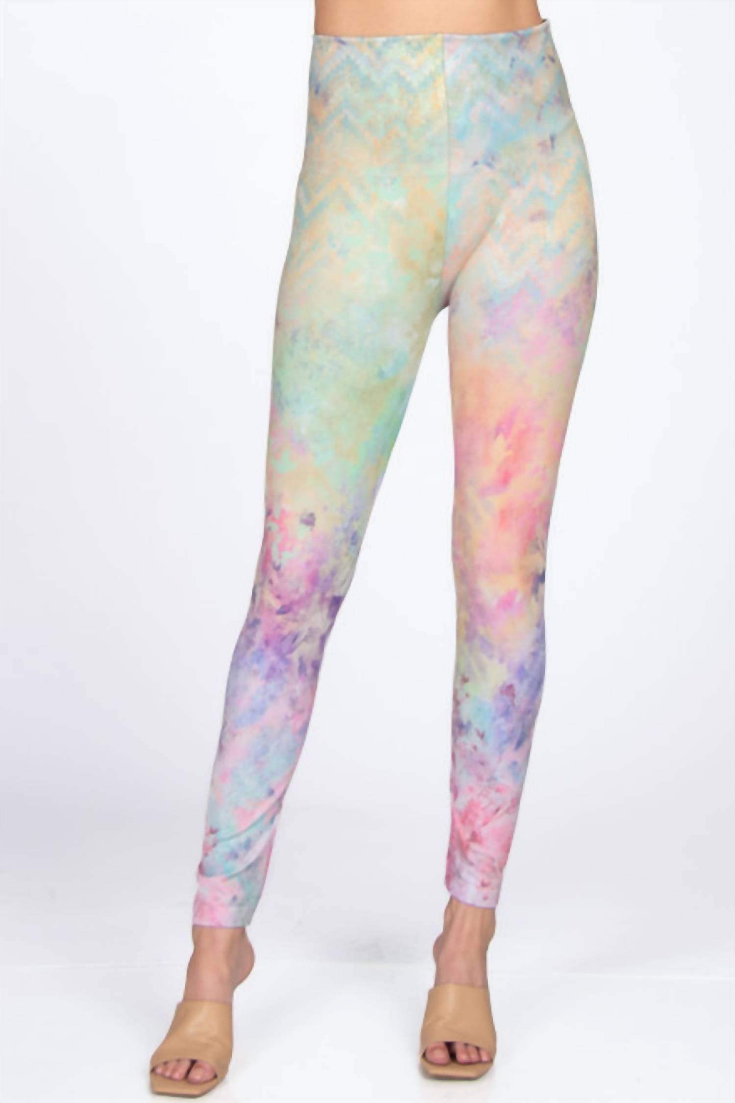M.Rena - Slim Leg Print Leggings