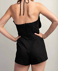 Glam - BOW ROMPER