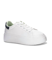 CHINESE LAUNDRY Women's Record Smooth Shoe in white - women's sneaker
