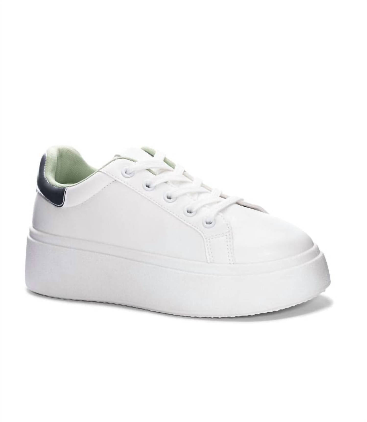 CHINESE LAUNDRY Women's Record Smooth Shoe in white - women's sneaker
