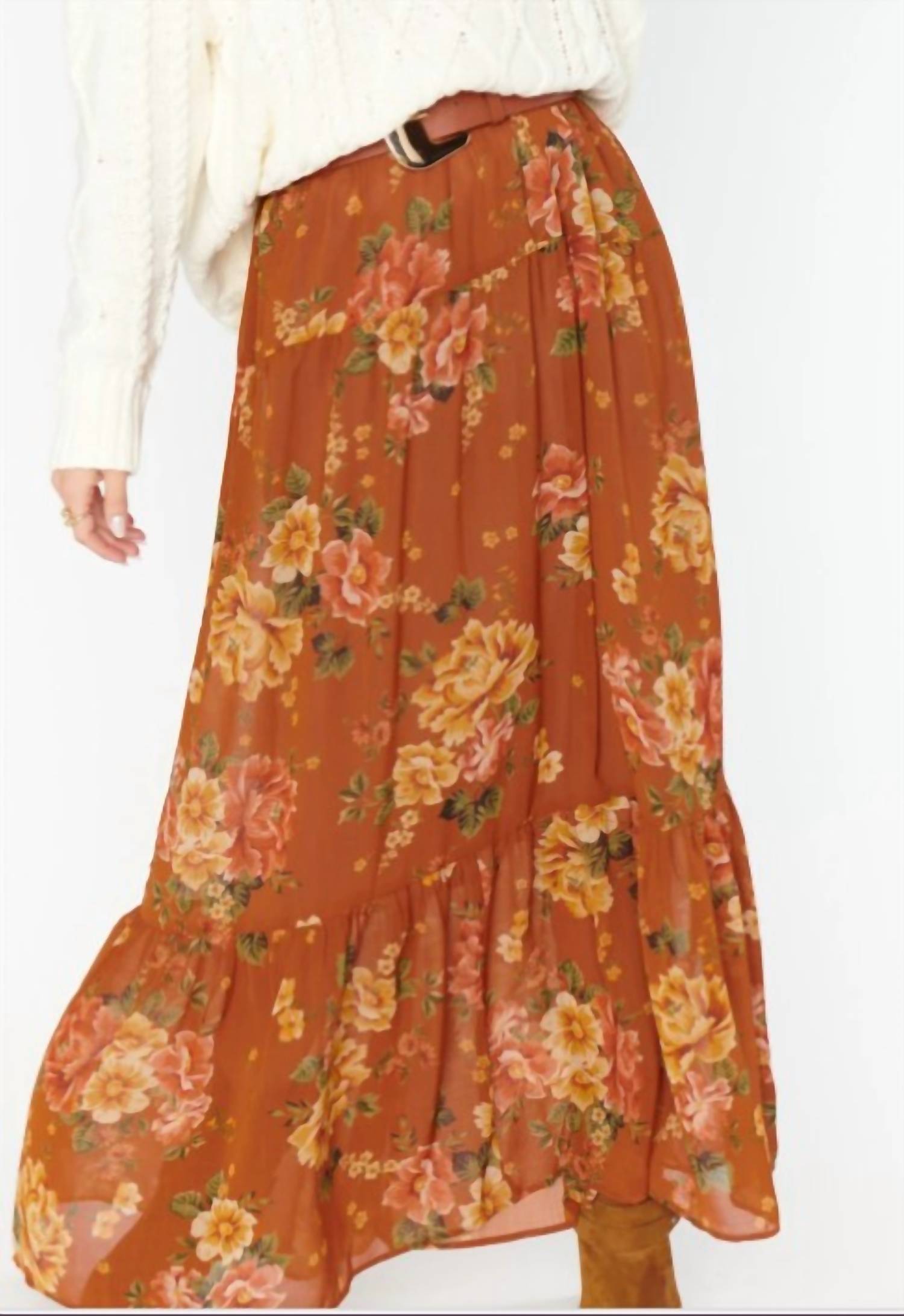 Show Me Your Mumu - Larina Midi Skirt