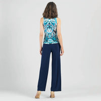Clara Sunwoo - Sleeveless V-Neck Front Tie Top