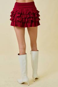 Day + Moon - Pretty Wild Ruffle Skort