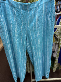 Habitat - Crinkle Crepe Bud Tulip Hem Crop Pant