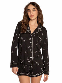 Pj Salvage - 2 Piece Giraffe Pajama Set