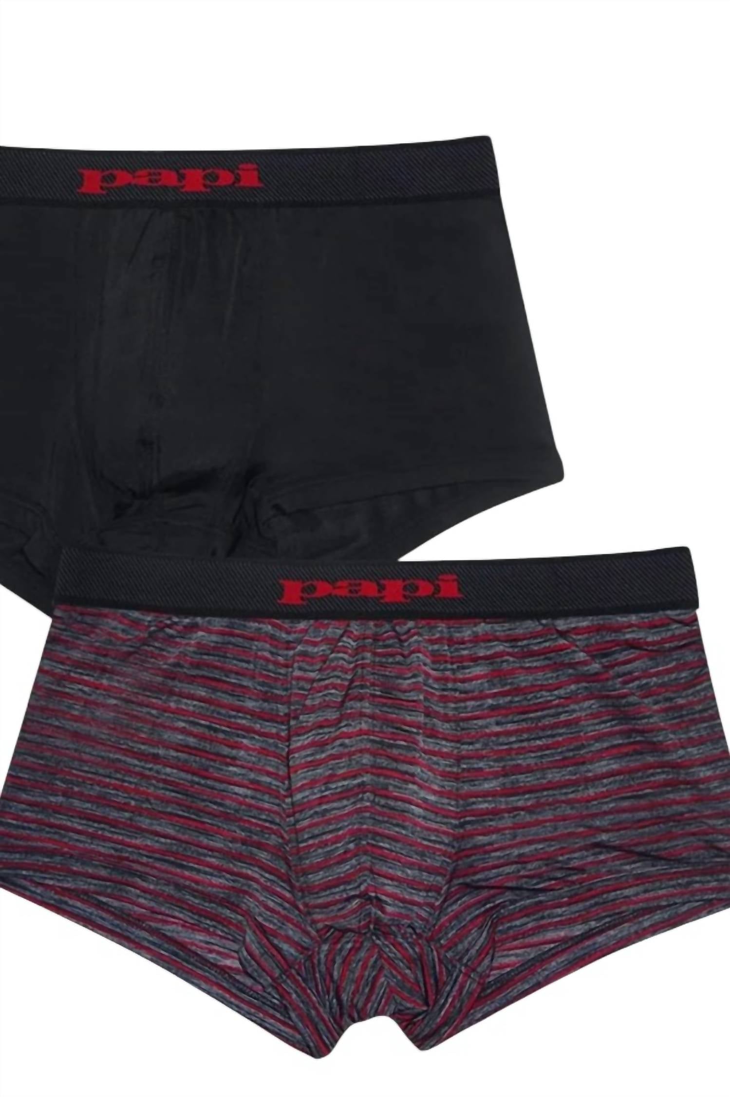 Papi - Men's Cool Brazilian Trunks - 2 Pack