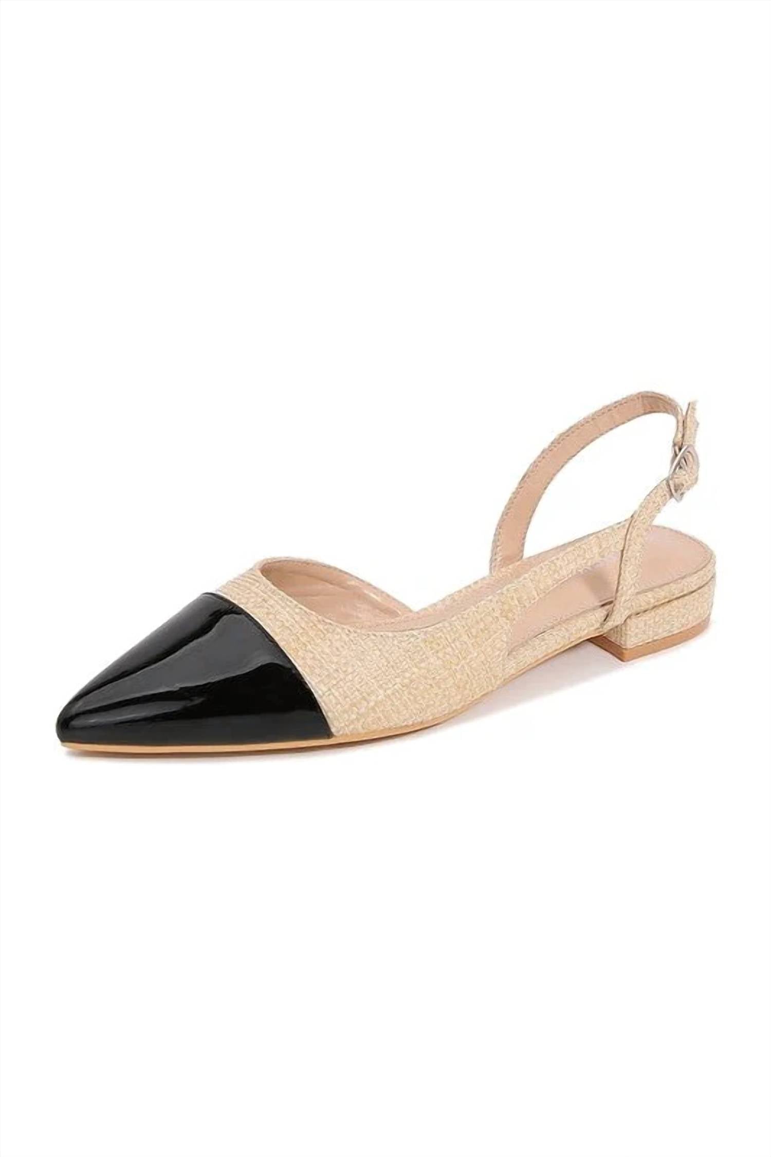 Let'S See Style - Women's Gina Slingback Flat