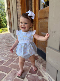 Lullaby Set - Girls Pinafore Bubble