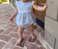 Lullaby Set - Girls Pinafore Bubble