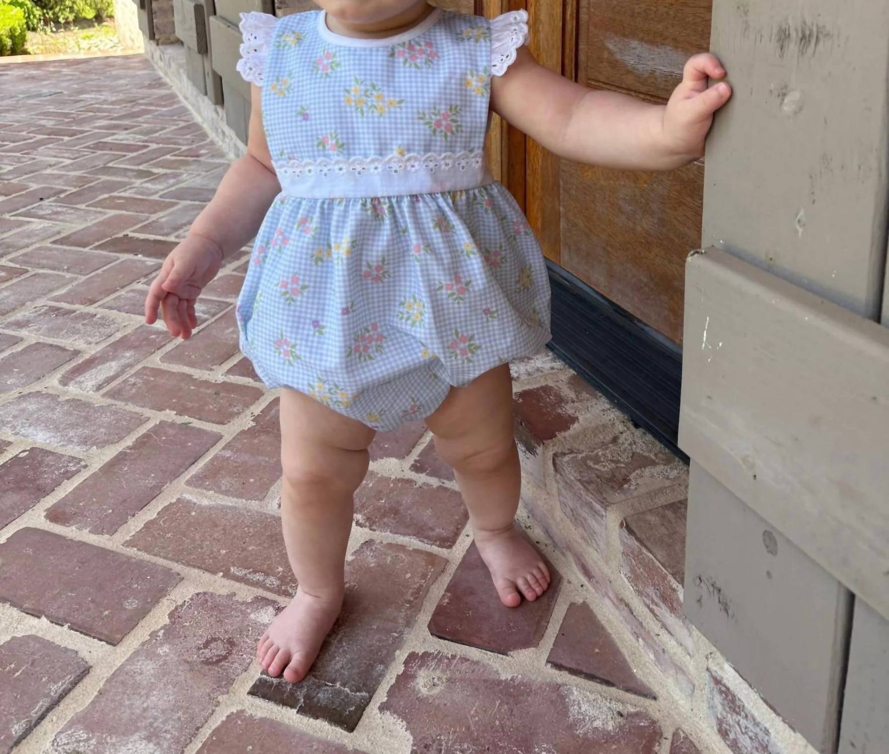 Lullaby Set - Girls Pinafore Bubble