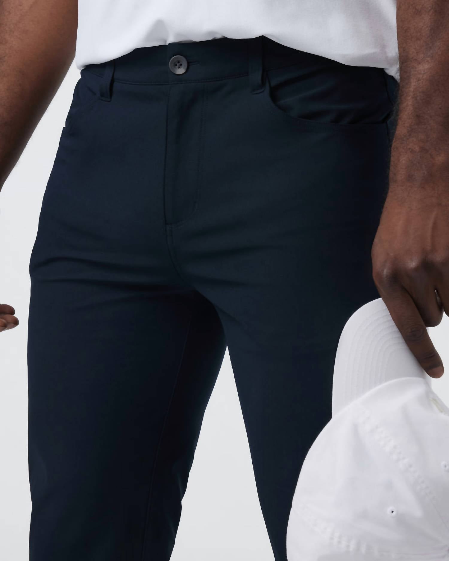 Vuori Meta Athletic Slim Fit Pant in ink - men's pants - view 4