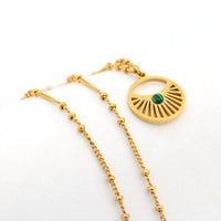 Love Lunamei Women's Daystar Necklace in gold - women's jewelry
