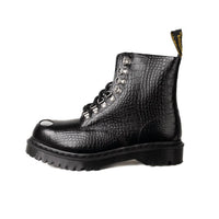Dr. Martens Men's 1460 Pascal Steel Toe Boot in analine croc emboss - men's boots