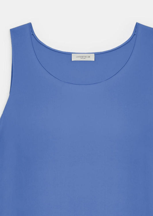 Lafayette 148 - Women's Double Georgette Sleeveless Tank