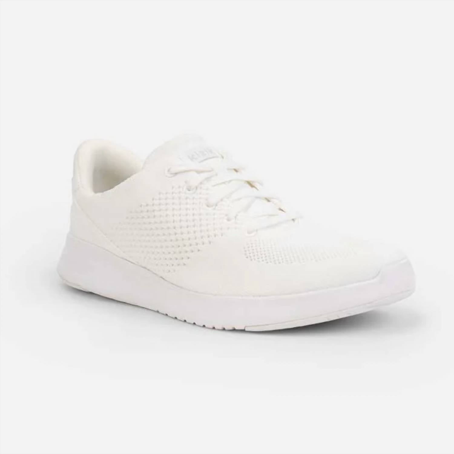 kizik Unisex Lima Shoe in eggshell white 1 - sneaker