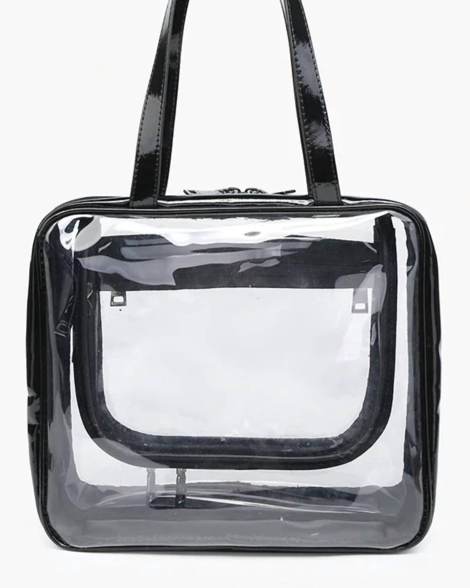 Jen & Co. - Women's Rae Clear Cosmetic Bag