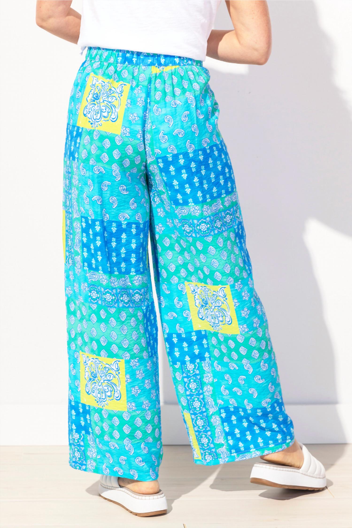Escape By Habitat - Vacay Pant Paisley Patch