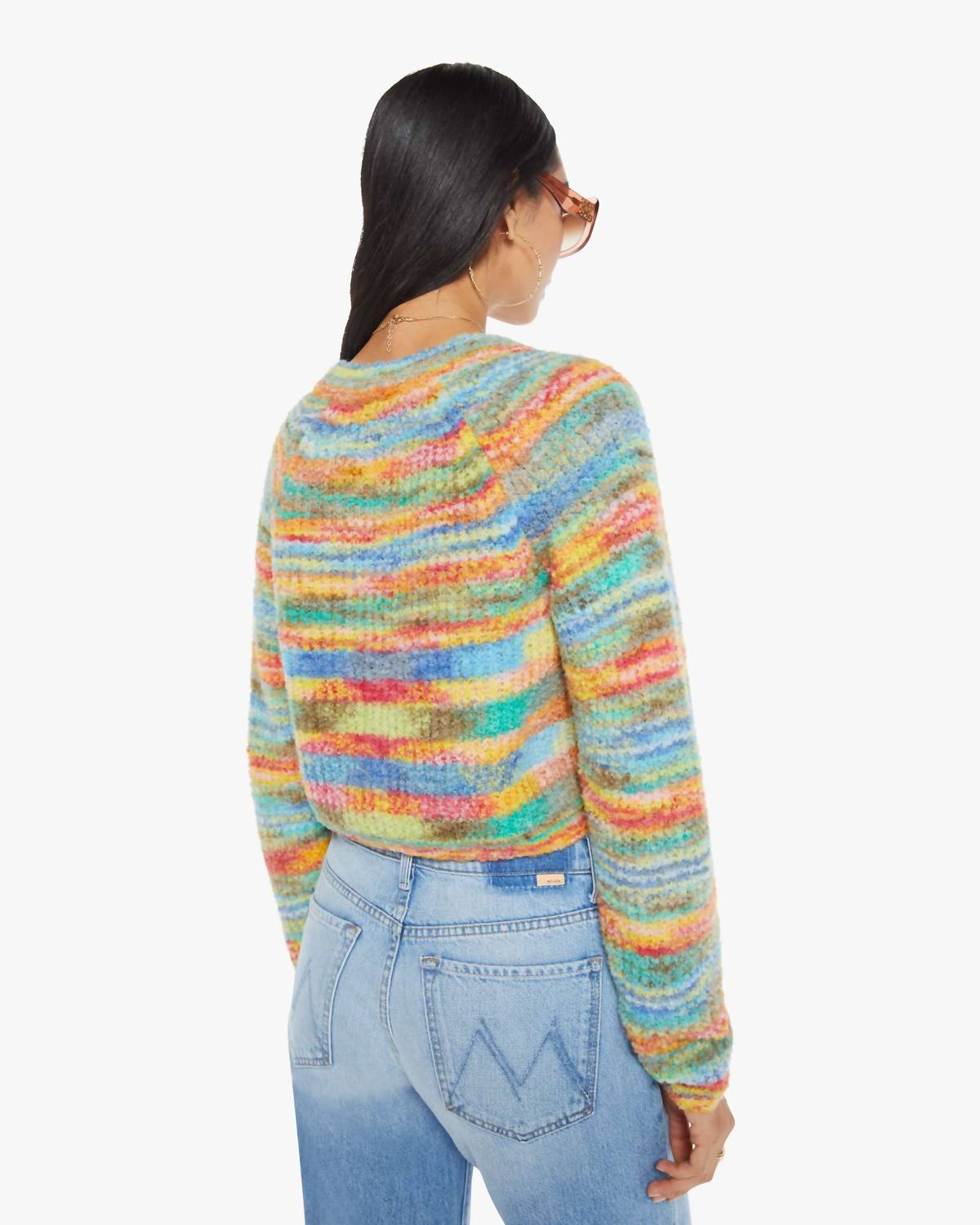 Mother - The Raglan Crop Cardigan Sweater