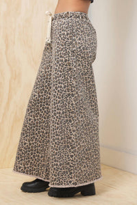 Vintage Havana - Stretch Denim Wide Leg Pants