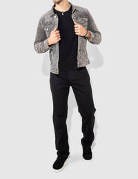 Monfrere - Dean Velvet Jlong Sleeve Jacket