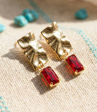 Farrah B Jewelry - Reflection Drop Earrings