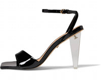 Carrano - Women's Transparent Heel Leather Sandal