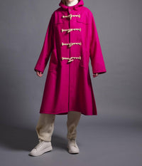 COG The Big Smoke Monica Duffle Coat in berry - women's jacket