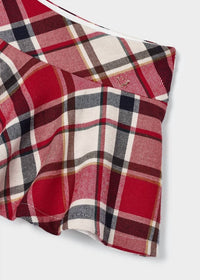 Mayoral - Mini Check Skirt
