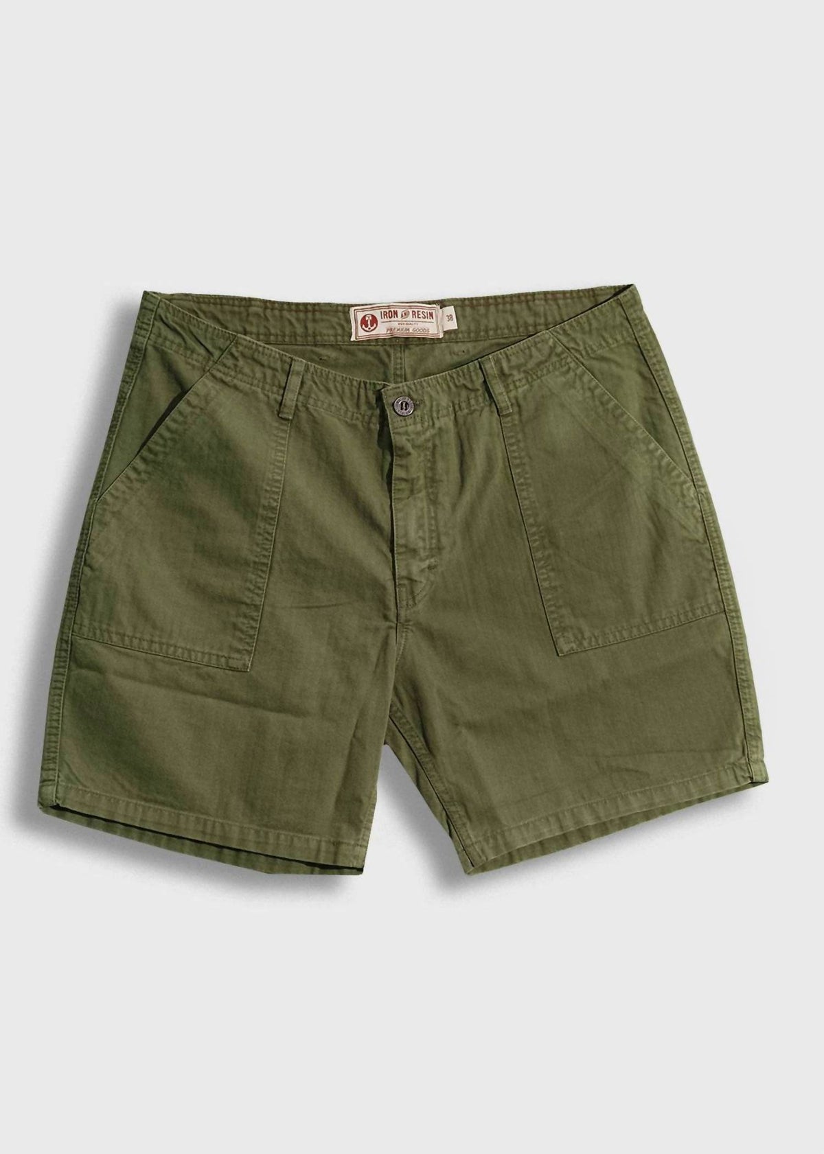 Iron & Resin - Men's Herringbone Brigade Short