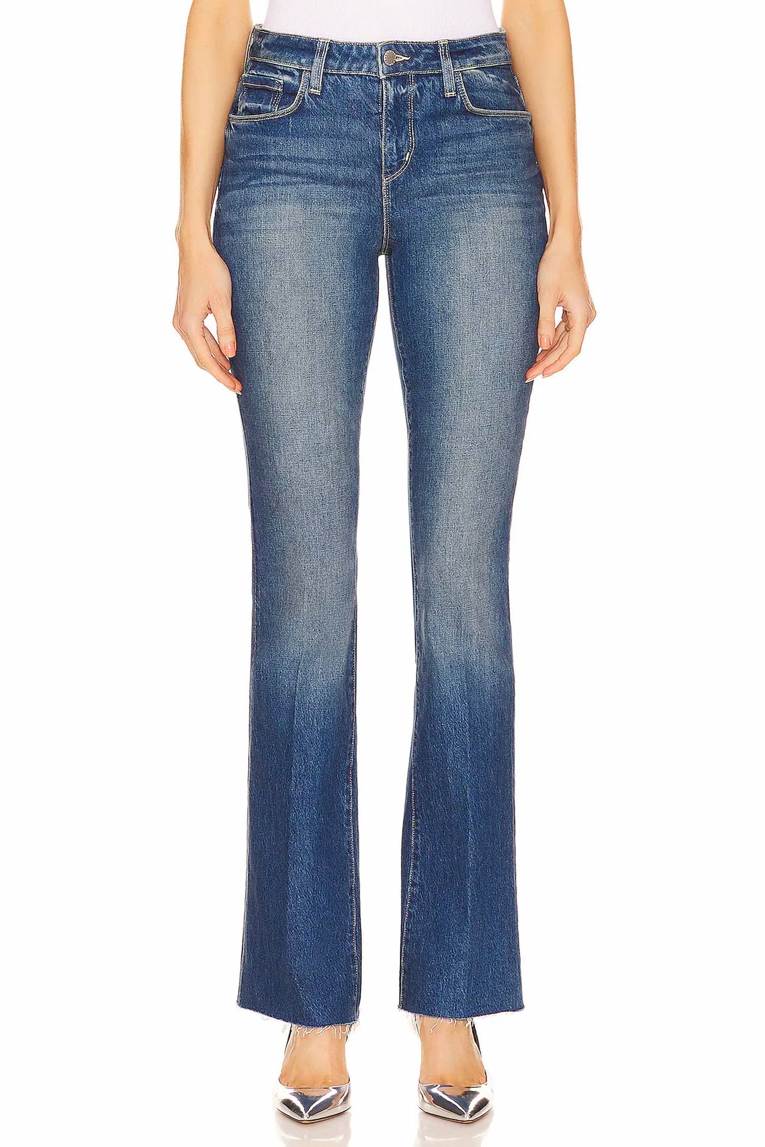 L'Agence - Women's Ruth High Rise Straight Jean