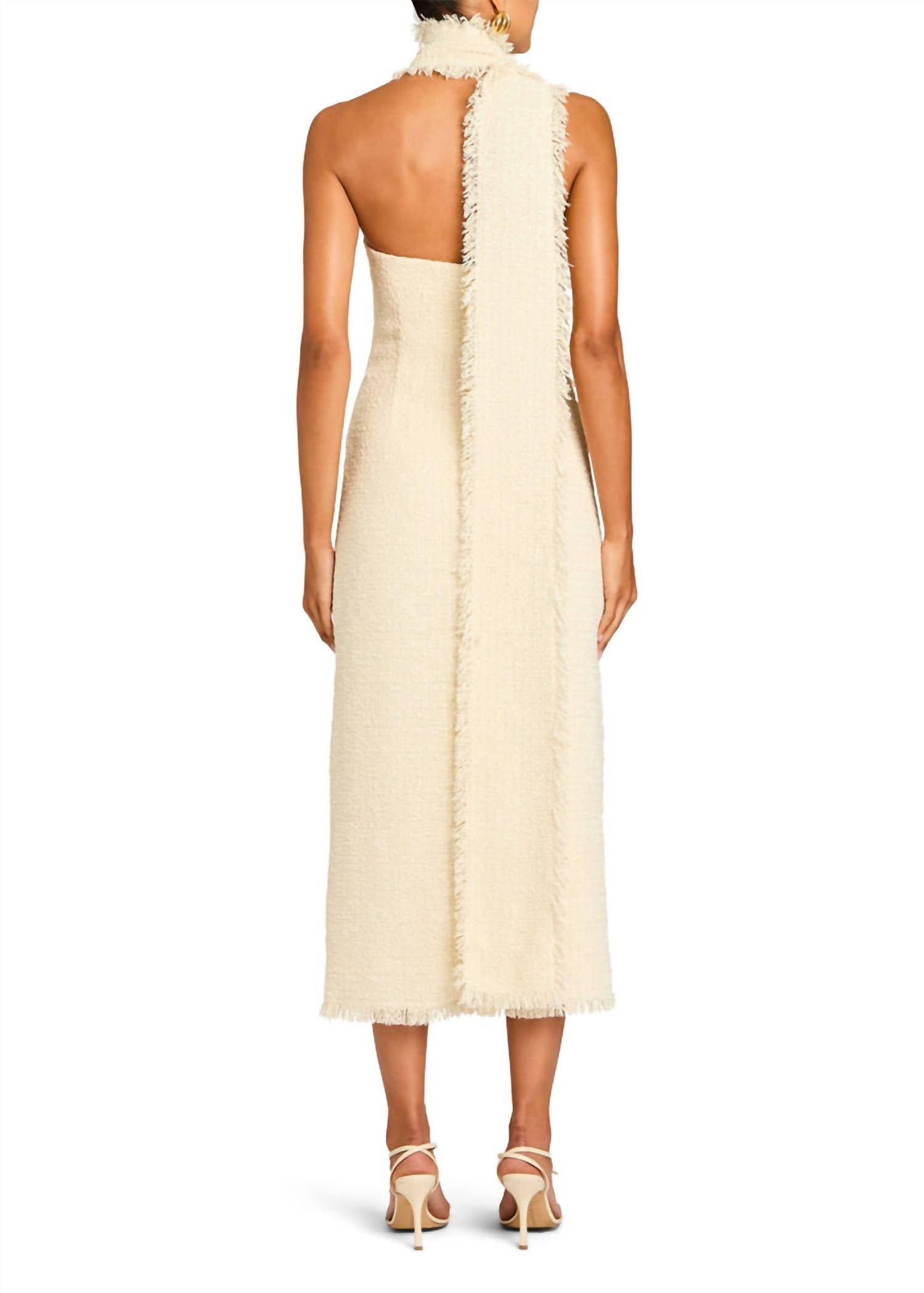 Ser.O.Ya - Lott Boucle Midi Dress
