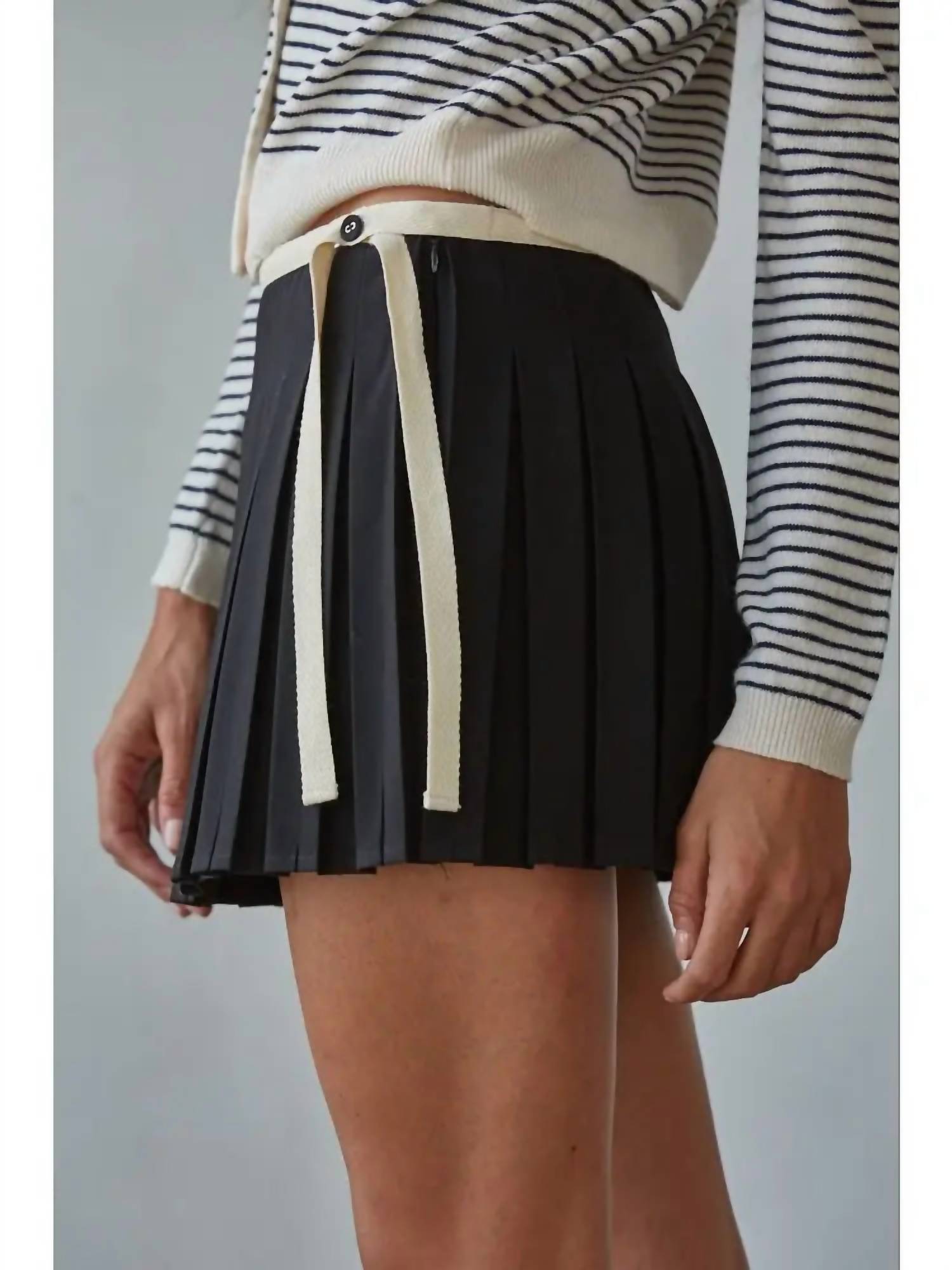 By Together - Astrid Pleated Mini Skirt