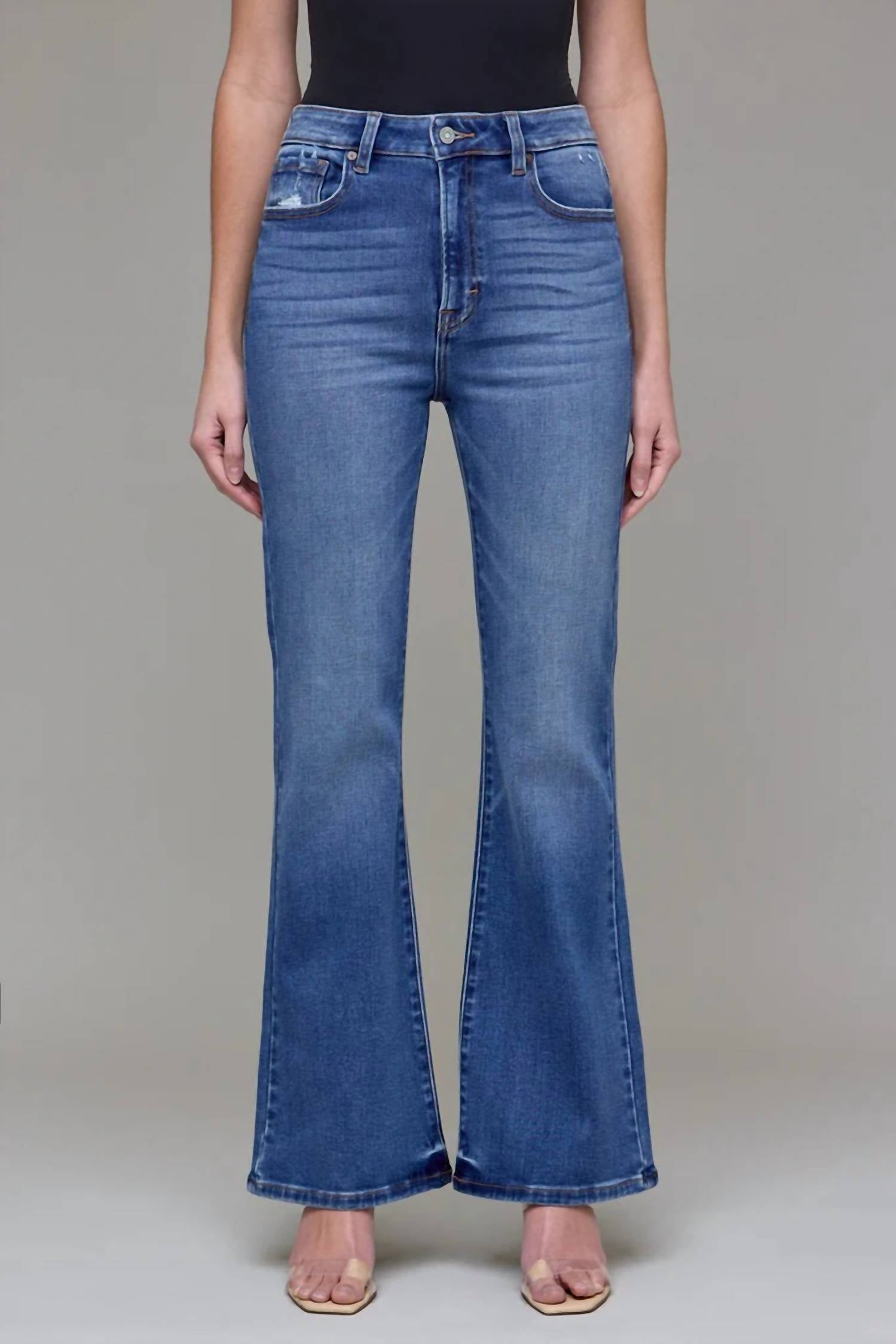 Hidden - High Rise Flare Jean