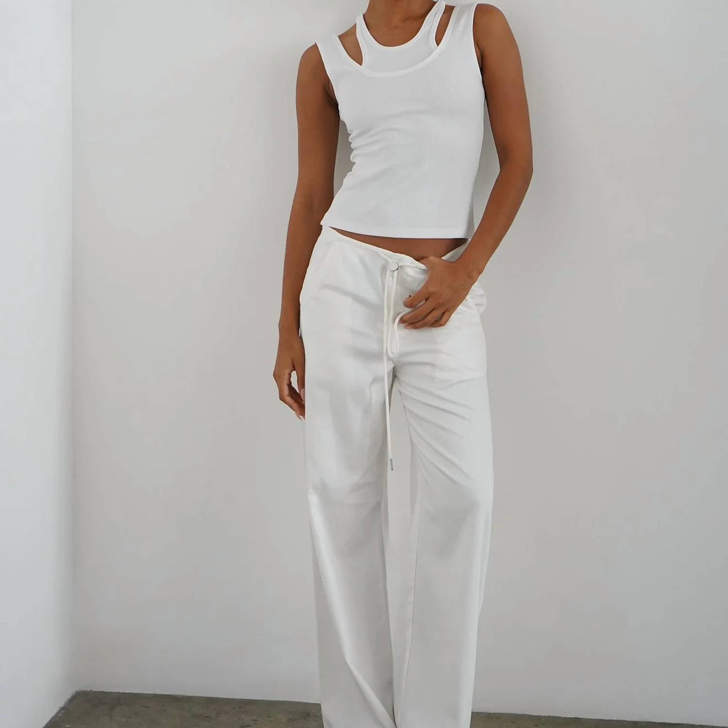 Lna - Allen Rib Tank Top