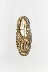 Simkhai - Women's Eden Metallic Ballet Flat